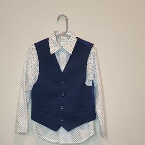Van Heusen Boy's 3 Piece, Vest with Shirt & Pants
